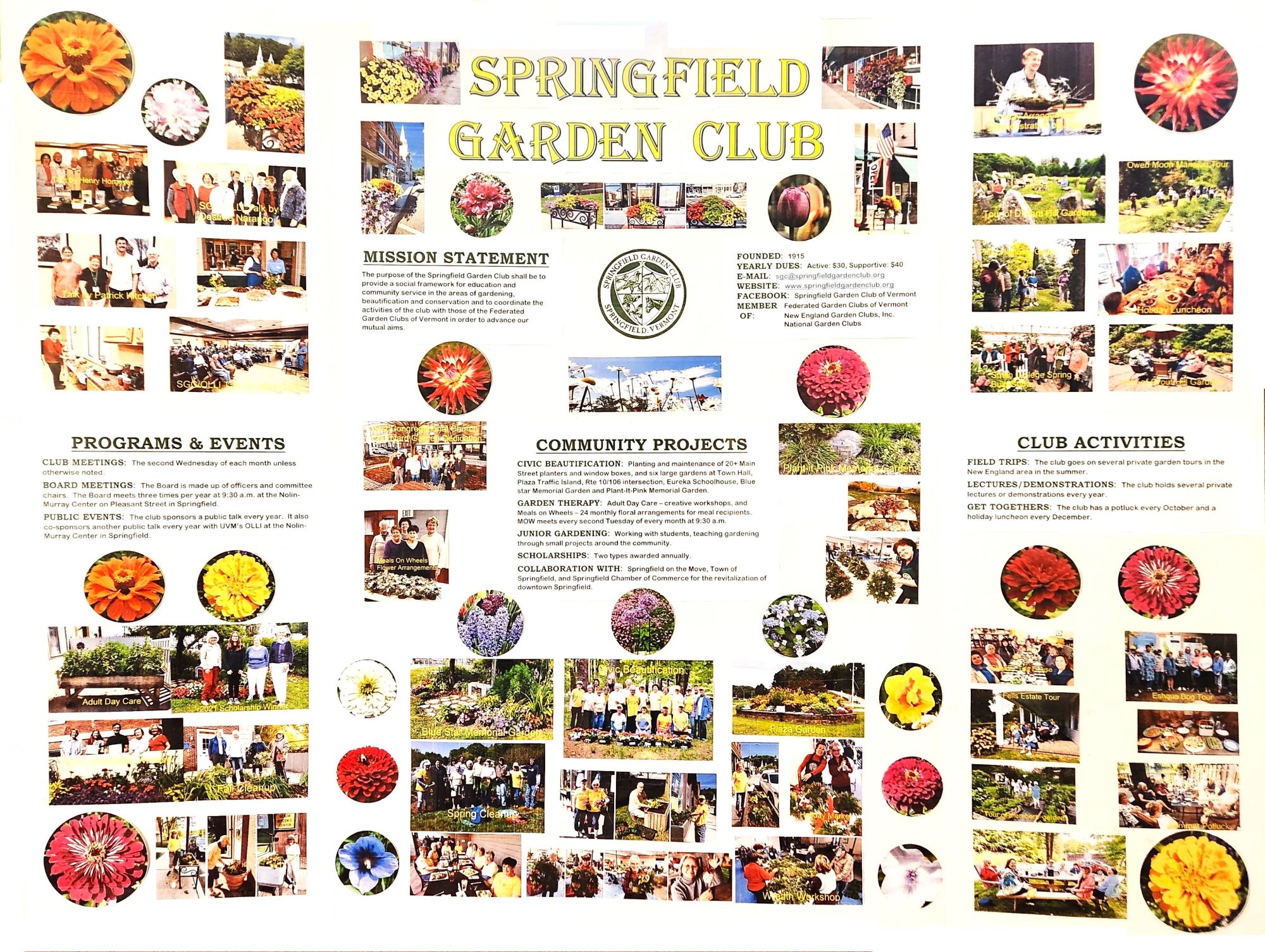 Activities Poster
